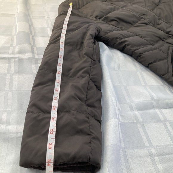 Esprit Women’s Quilted Zipper Front Brown Puffer Jacket Coat Size Us Small Warm! - Picture 8 of 12